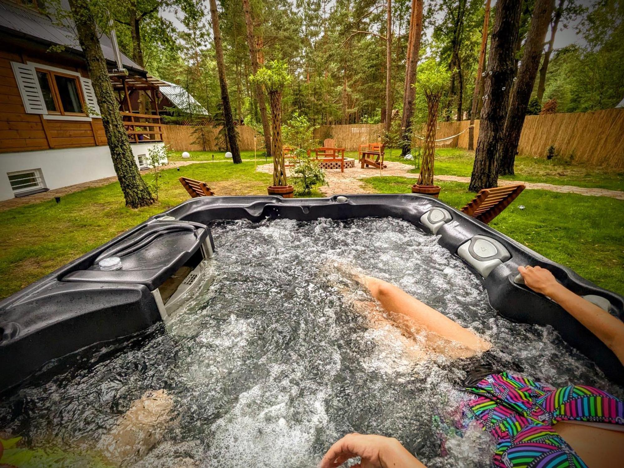 Vila Szumiaca Sosna - Jacuzzi, Ognisko, Sauna, Bbq Arciechow Exteriér fotografie